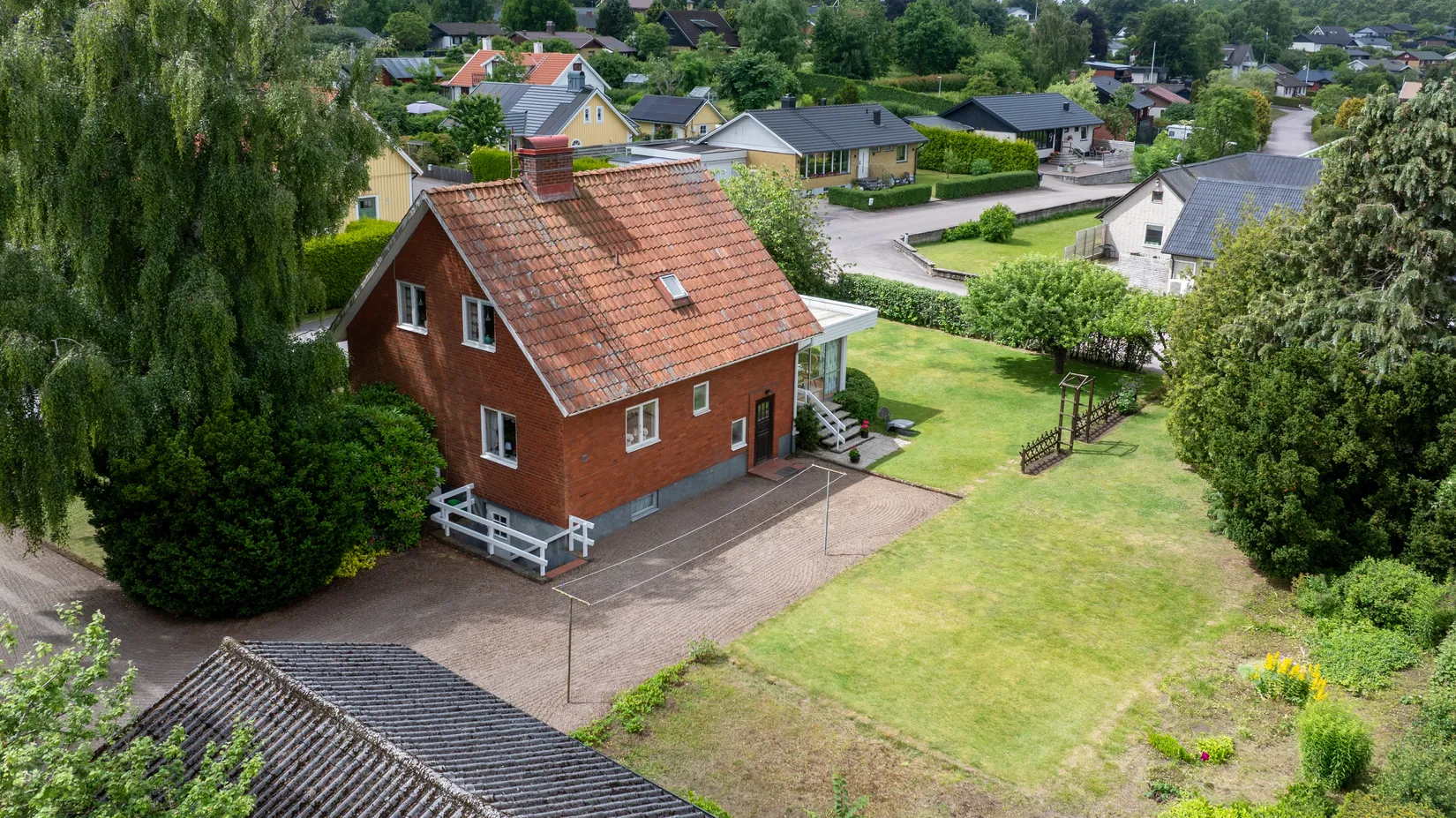 Villa, Växthusgatan 4, Veinge, Laholm