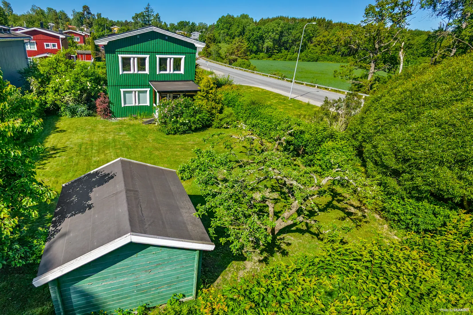 Villa, Radhus, Linsvägen 1, Viksjö, Järfälla