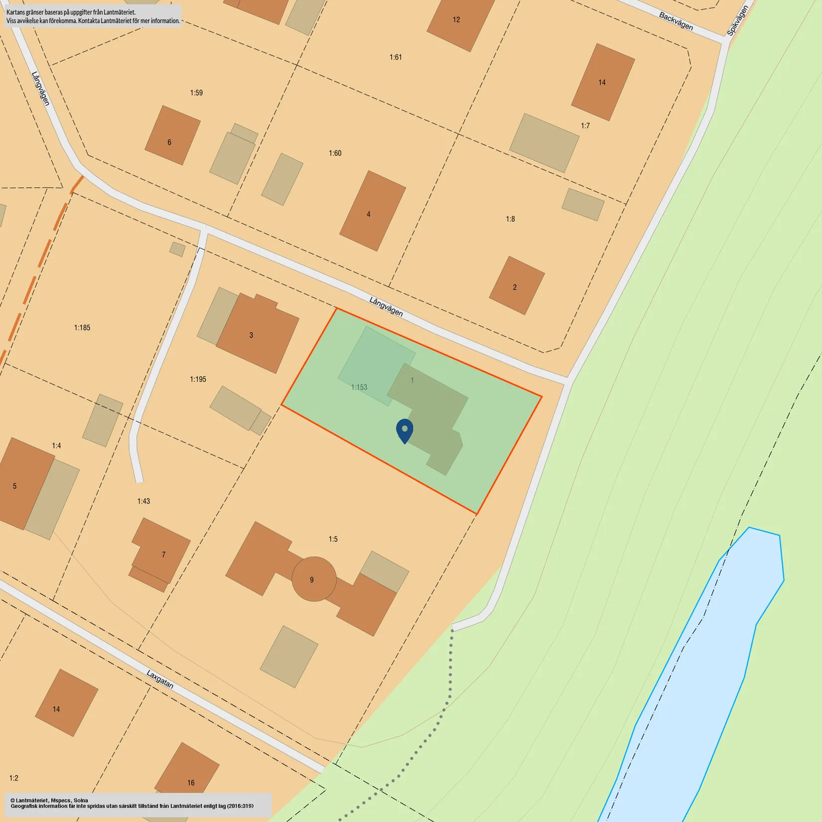 Villa, Långvägen 1, Forsmon, Timrå
