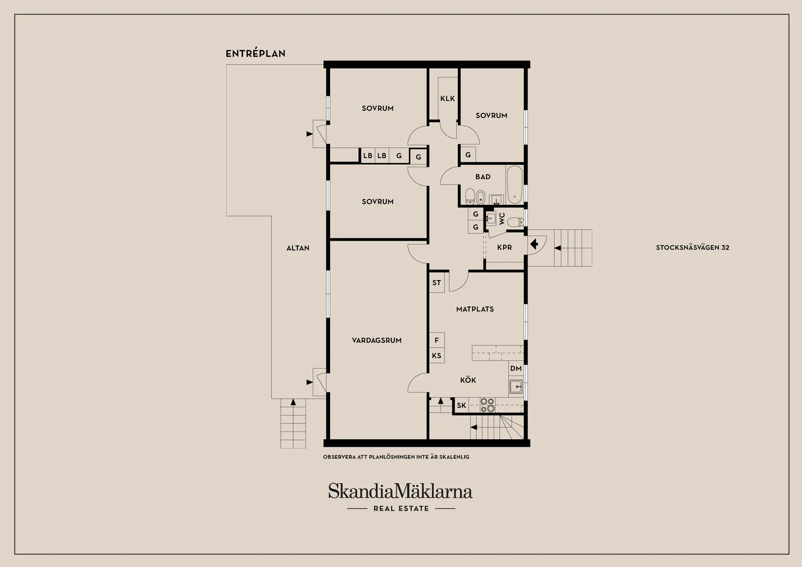 Villa, Stocksnäsvägen 32, Eksjö