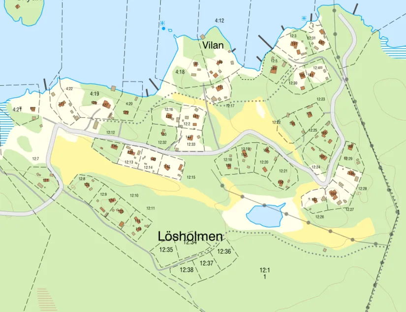 Tomt, Lösholmen, Söderön, Östhammar