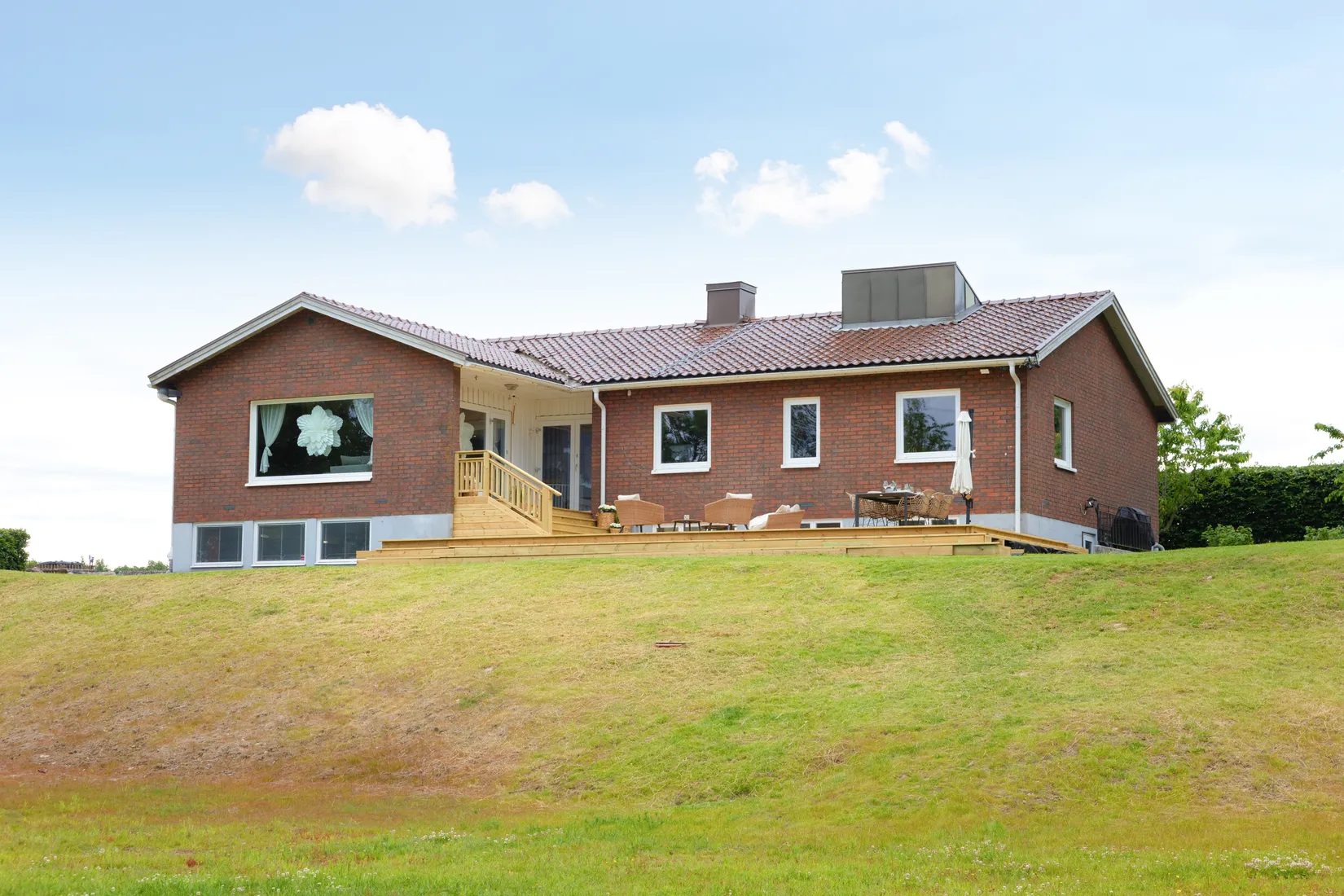 Villa, Kullavägen 34, Mark