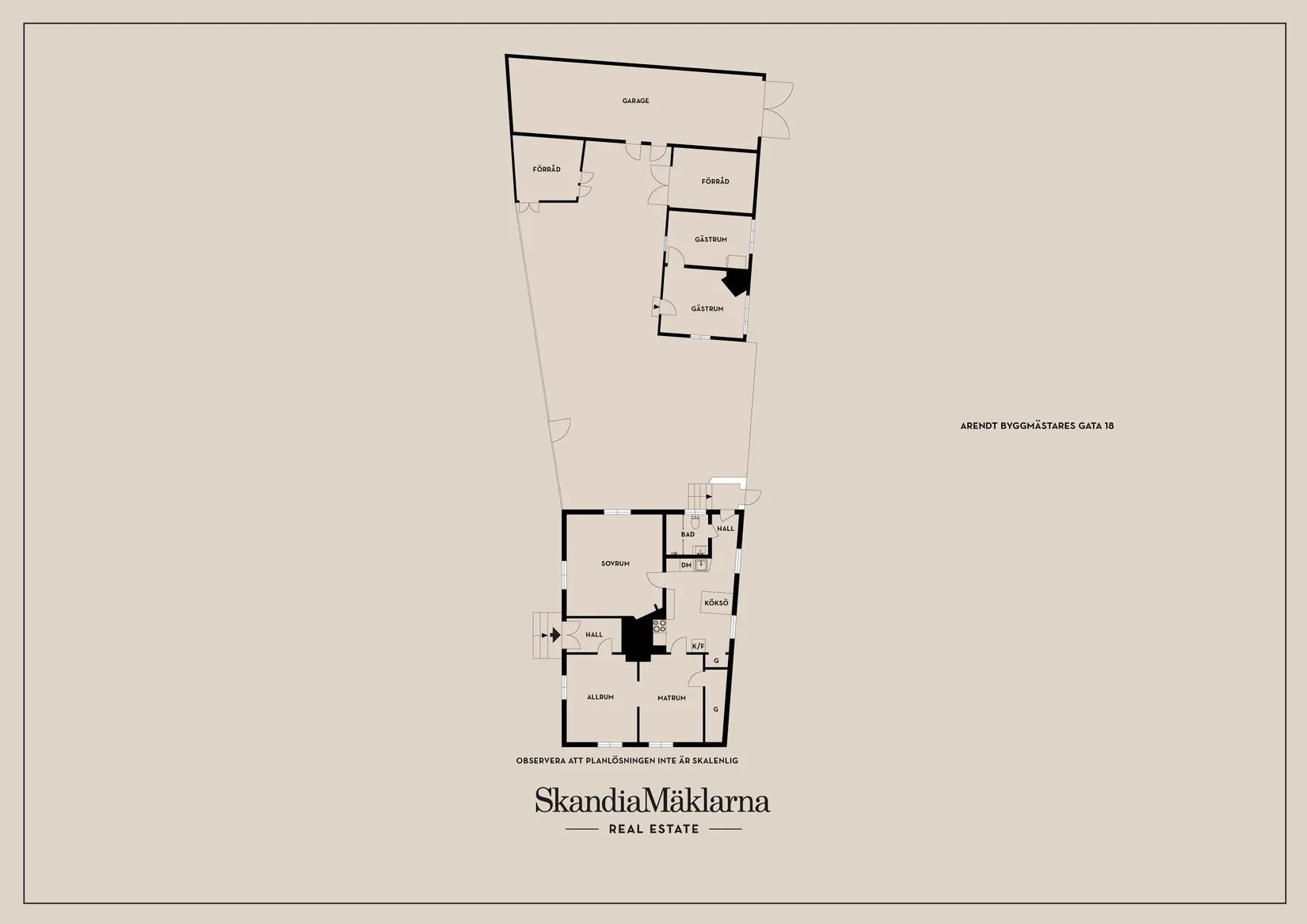 Villa, Arendt byggmästares gata 18, Eksjö