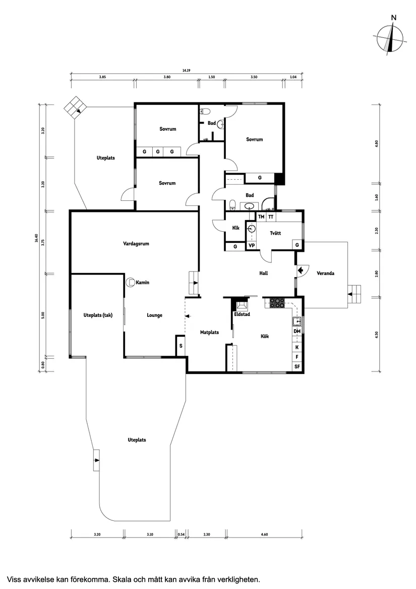 Villa, Maleviks Ejderväg 1, Kullavik