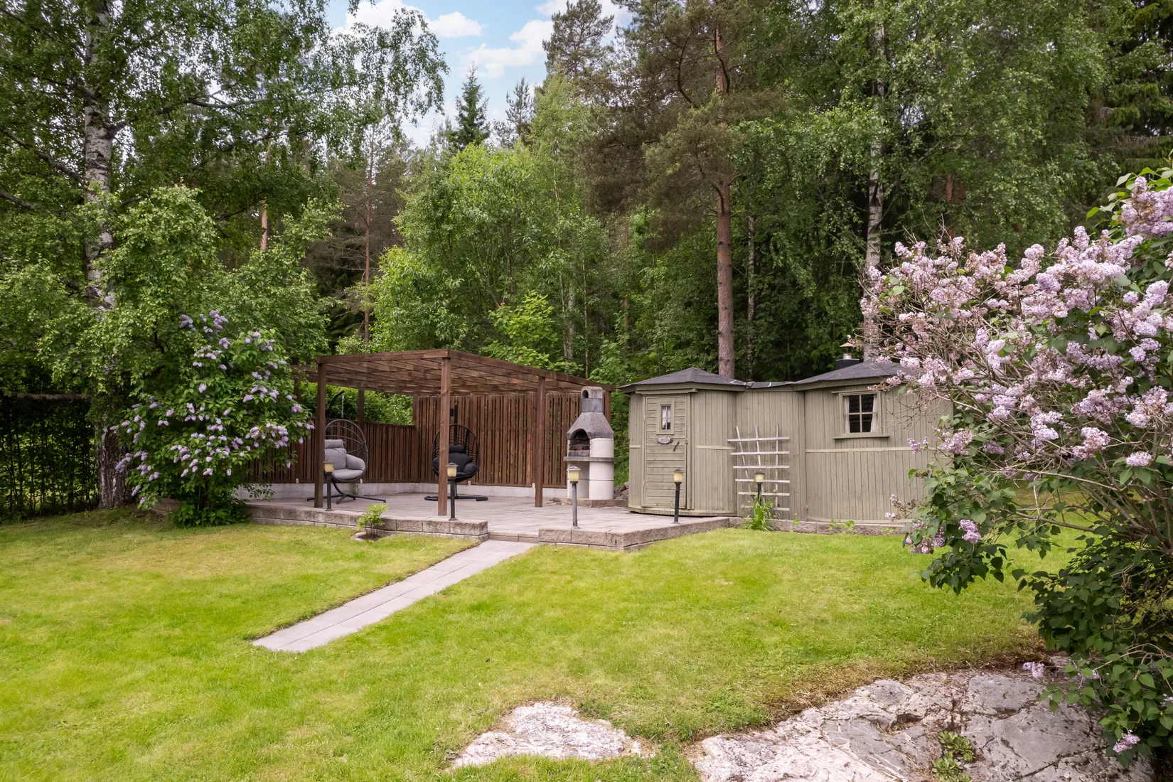Villa, Burkarls väg 14, Skräddarbacken, Borlänge