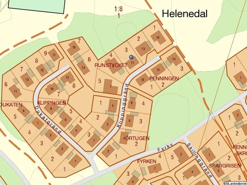 Villa, Klippinggränd 11, Helenedal, Uddevalla