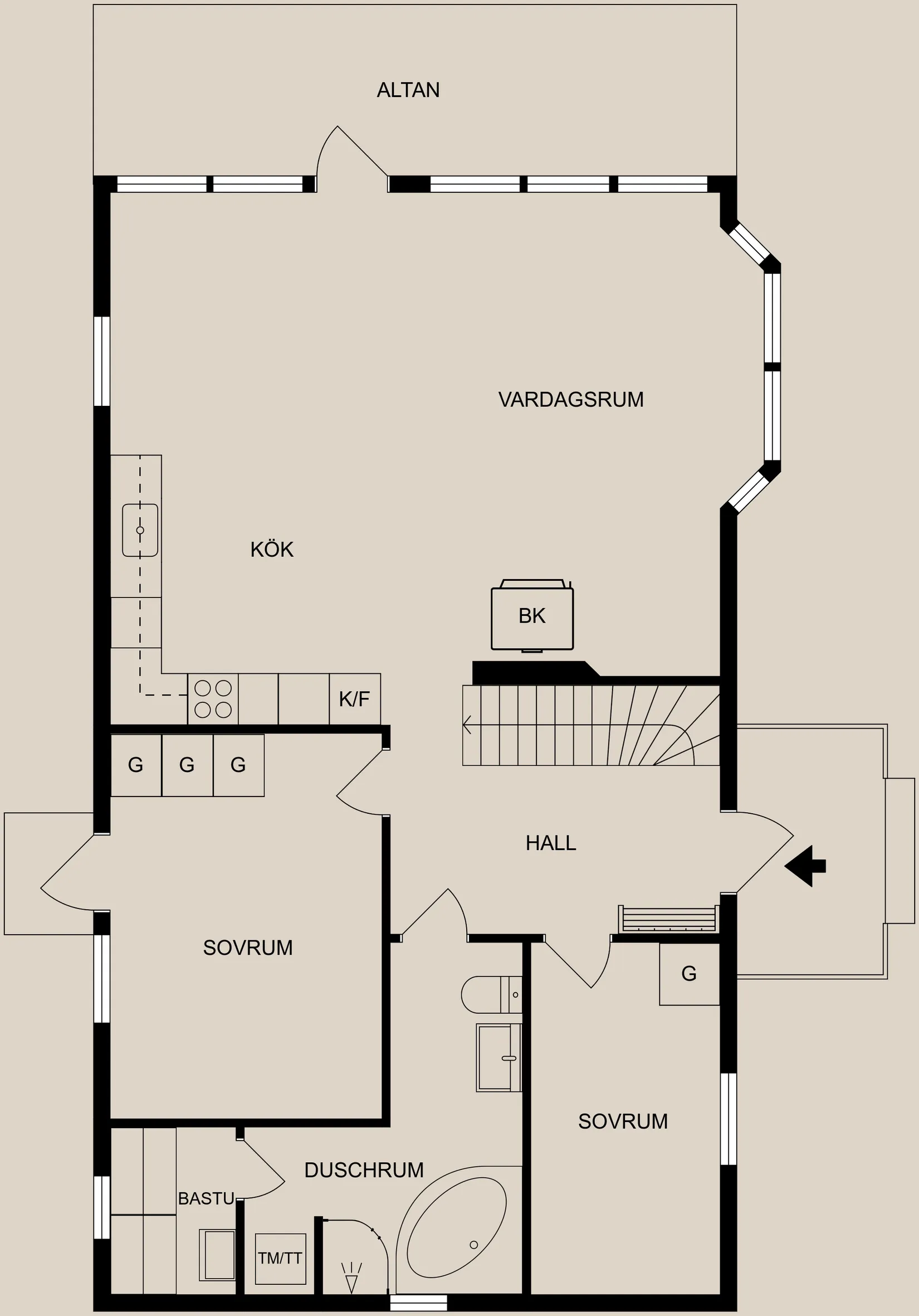 Villa, Uvmarö Knallen 5, Norra Finnö - Uvmarö, Söderköping