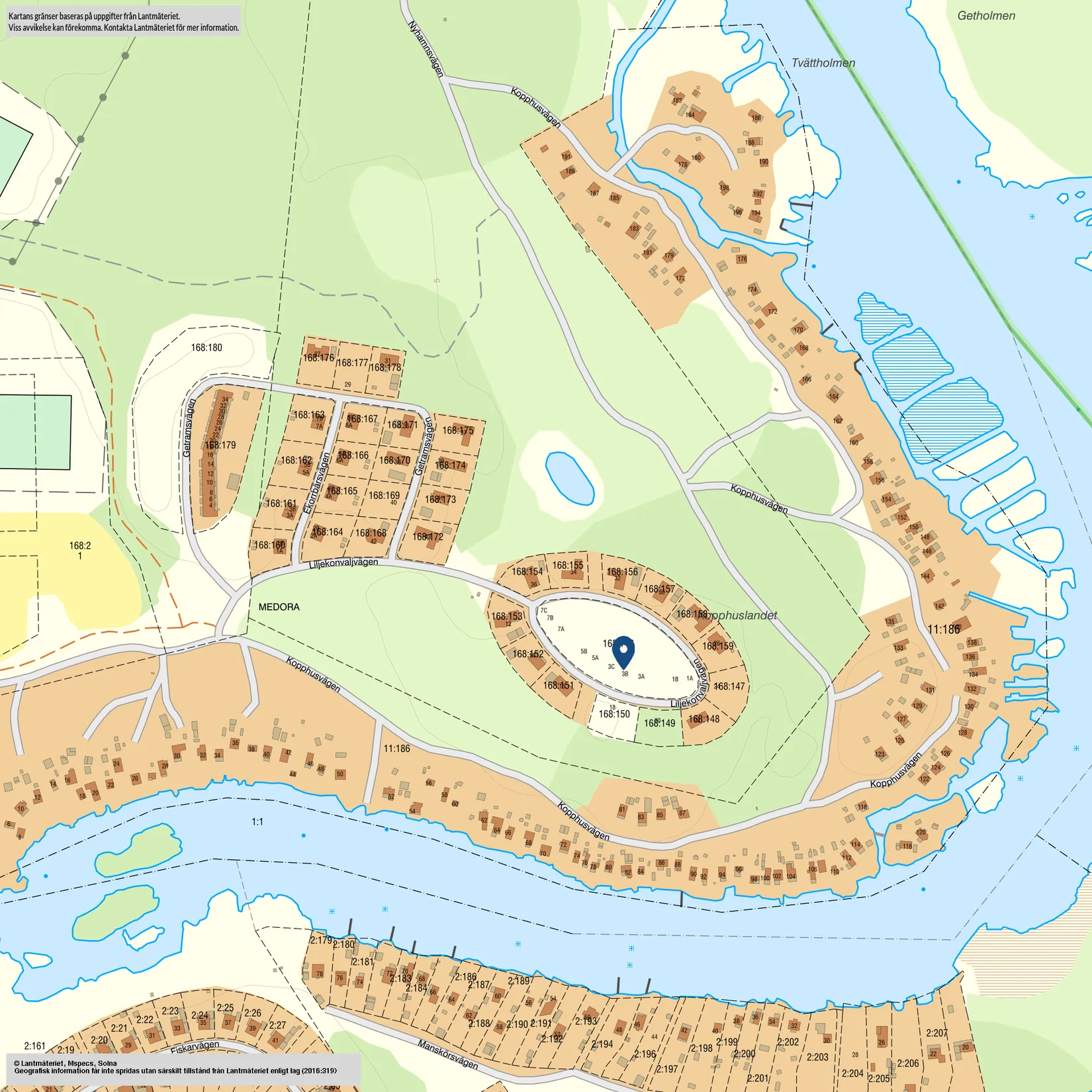 Radhus, Liljekonvaljvägen 1B, Liljebacken, Skutskär, Älvkarleby