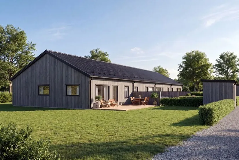 Radhus, Liljekonvaljvägen 1B, Liljebacken, Skutskär, Älvkarleby