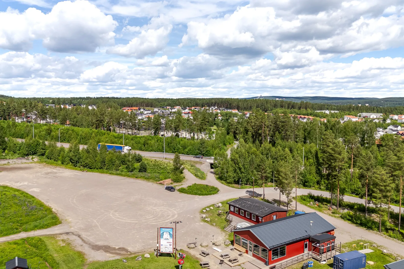Villa, Selma Ströms väg 2, Lilla Källviken, Falun