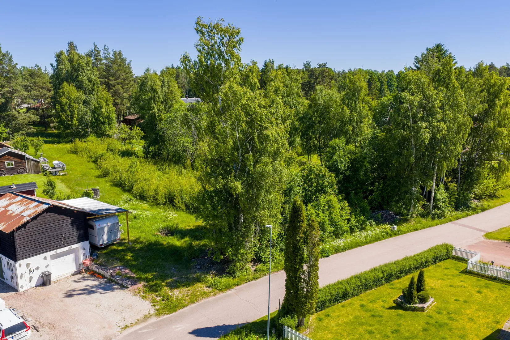 Tomt, Andrévägen 18, Färnäs, Mora