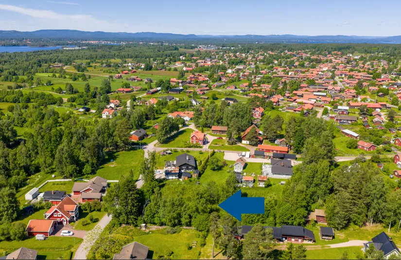 Tomt, Andrévägen 18, Färnäs, Mora