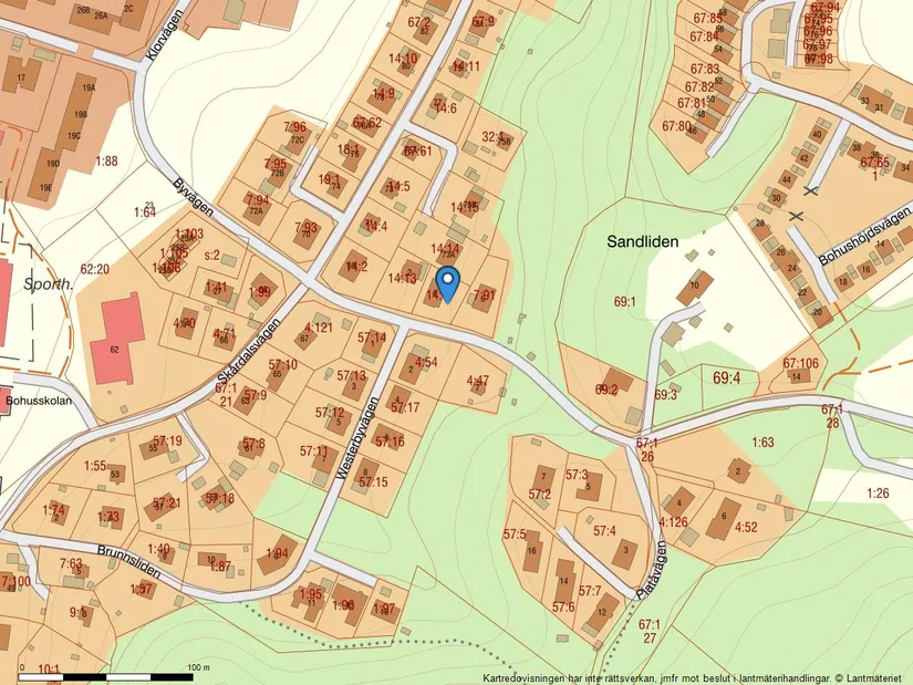 Villa, Sandliden 4, Bohus, Ale