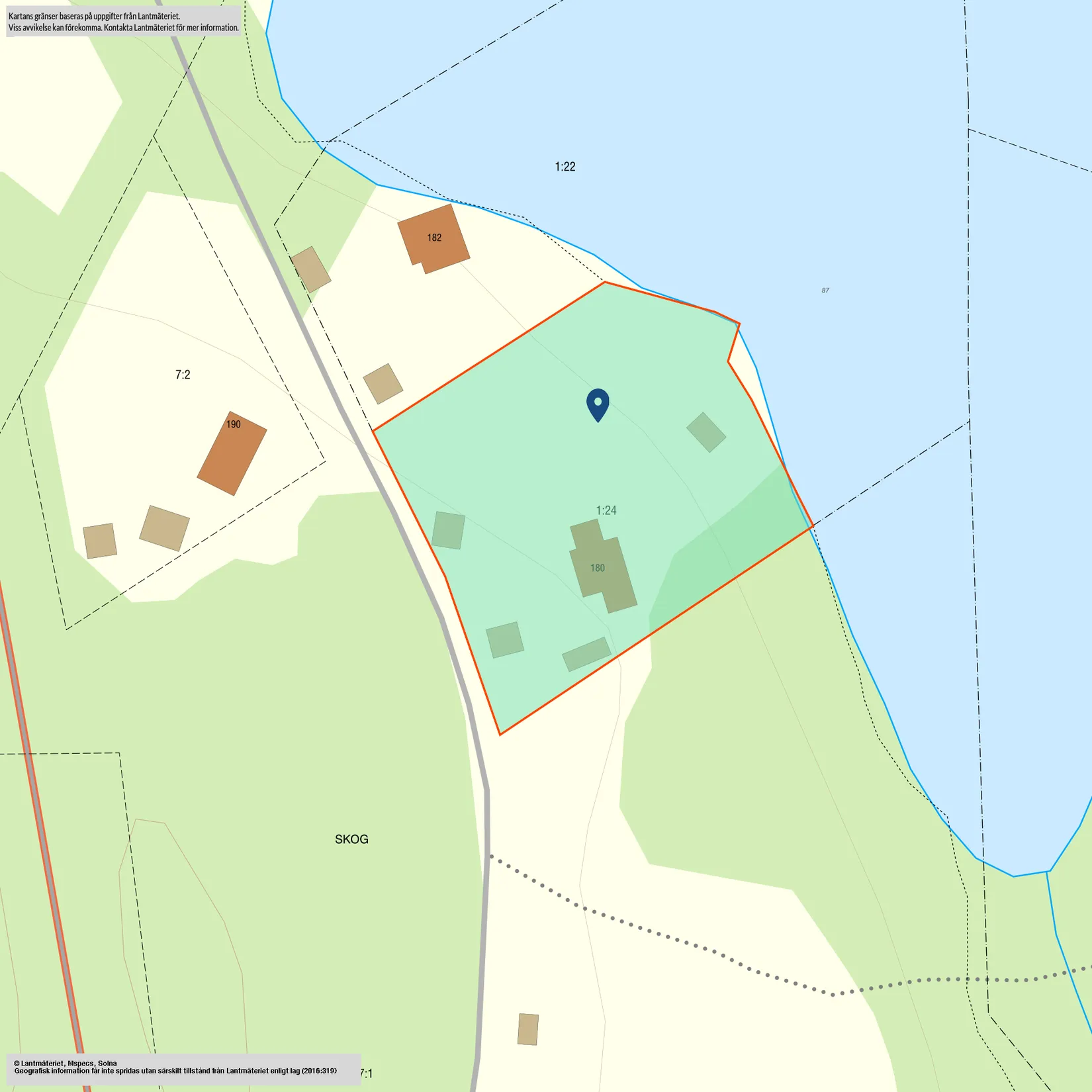 Fritidshus, Ytterskog 180, Ytterskog, Härnösand