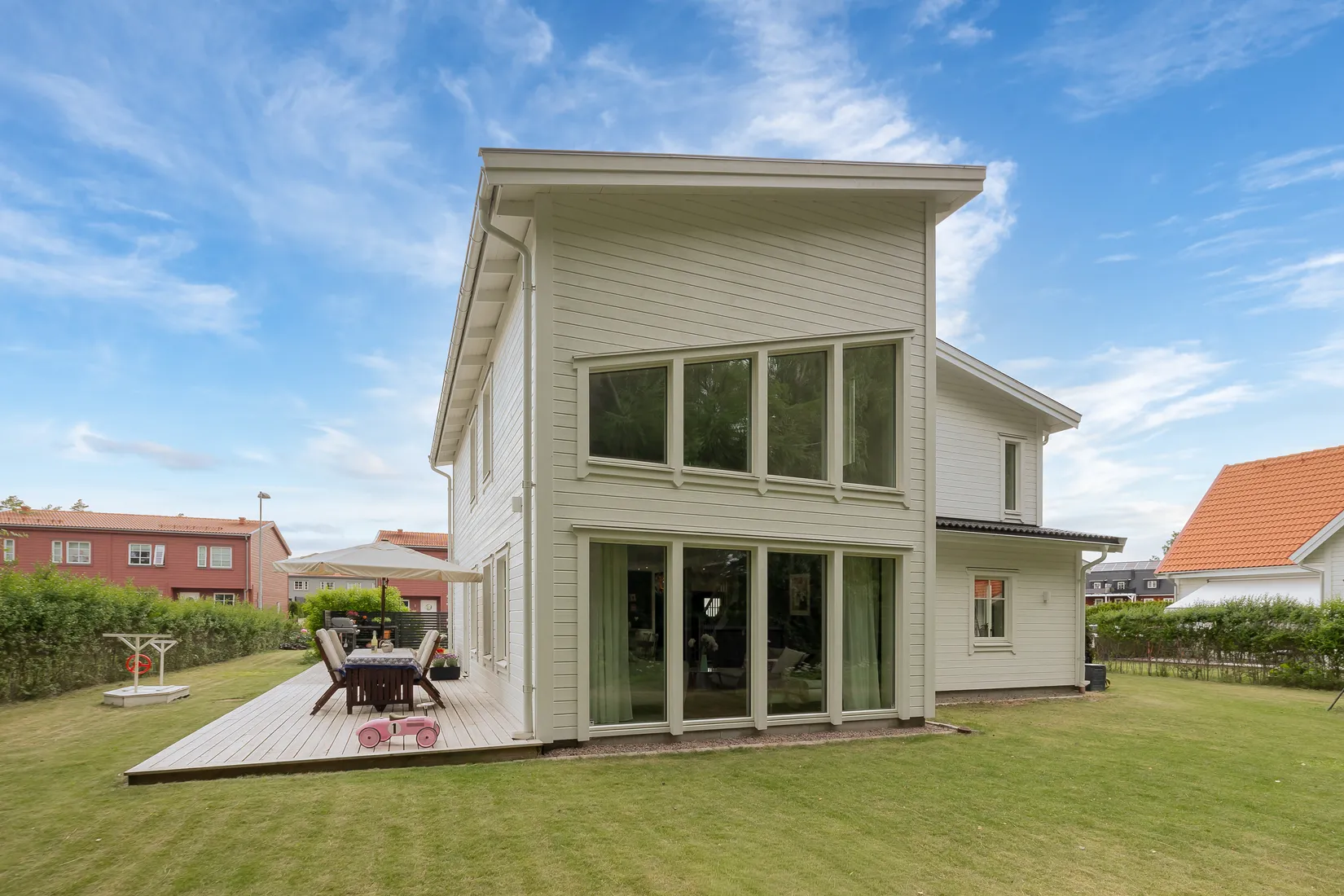 Villa, Åkermarksvägen 28, Norra Stockfallet, Karlstad