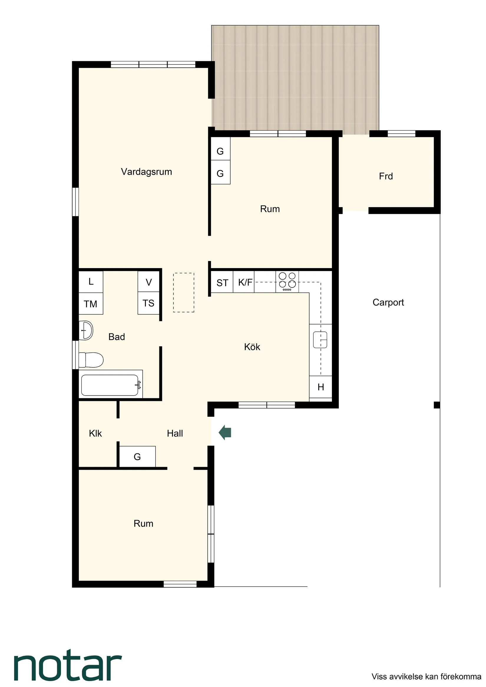 Bostadsrätt, Villa, Kantarellvägen 17, Vallentuna