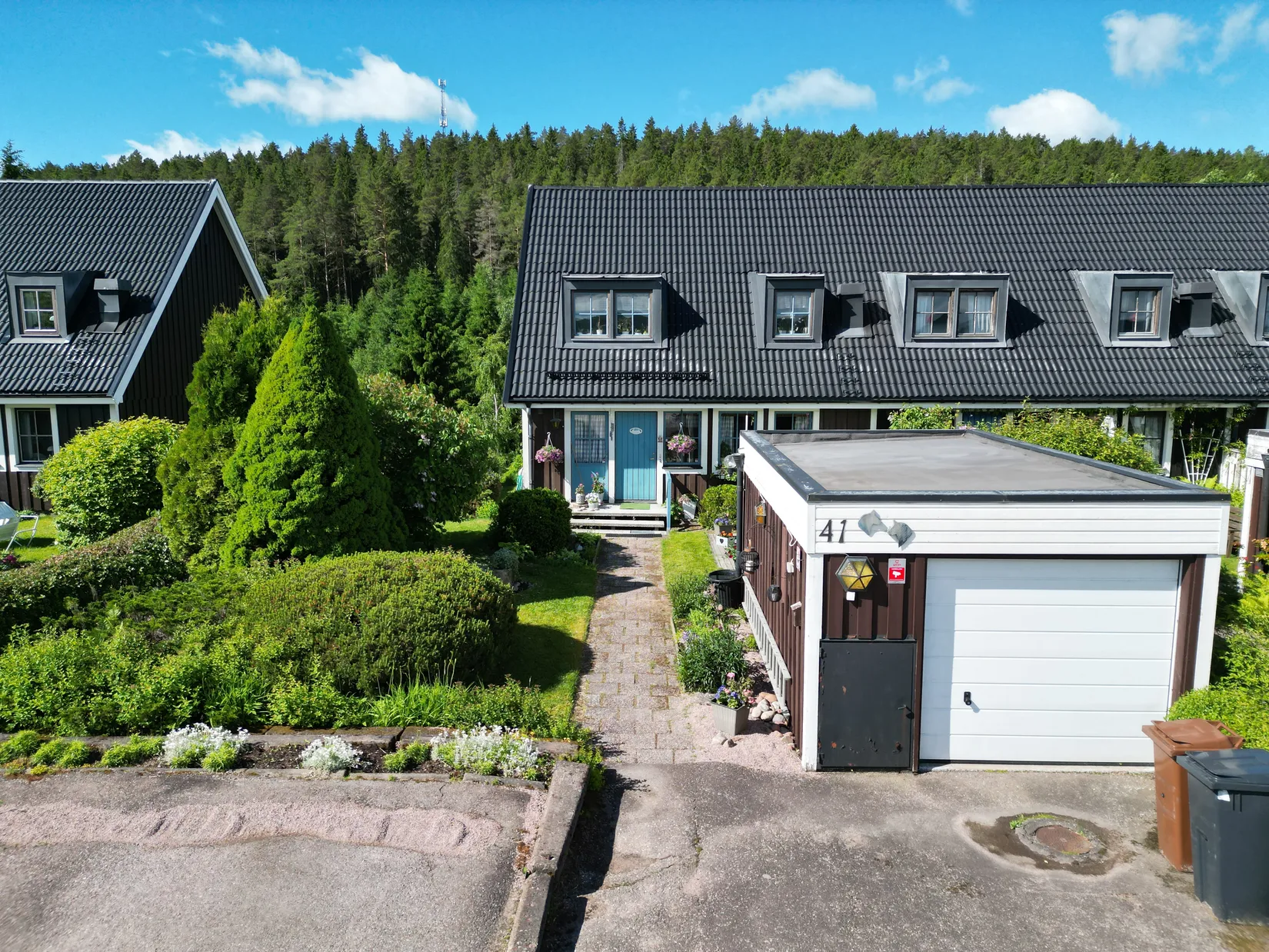 Villa, Radhus, Västerbyvägen 41, Tviksta, Hedemora