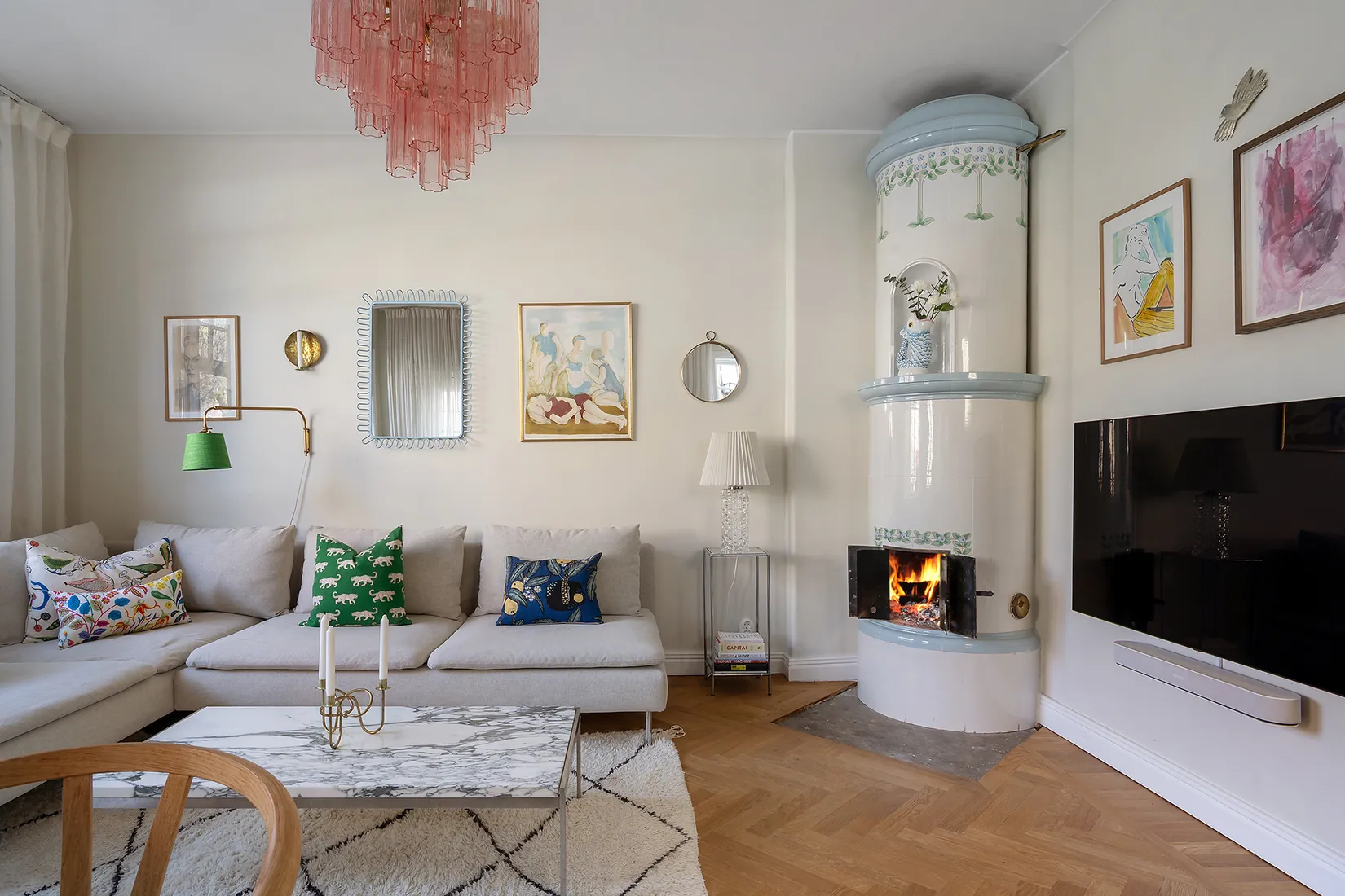 Radhus, Krokvägen 4, Gamla Enskede, Stockholm