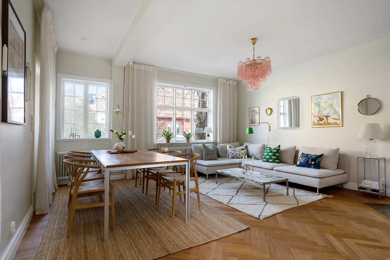 Radhus, Krokvägen 4, Gamla Enskede, Stockholm