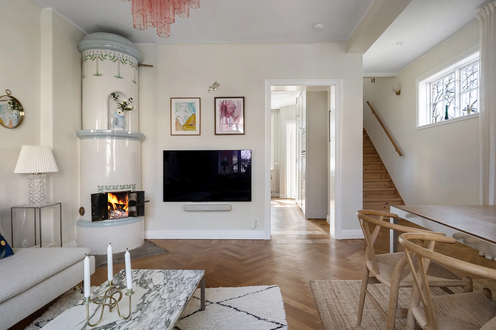 Radhus, Krokvägen 4, Gamla Enskede, Stockholm