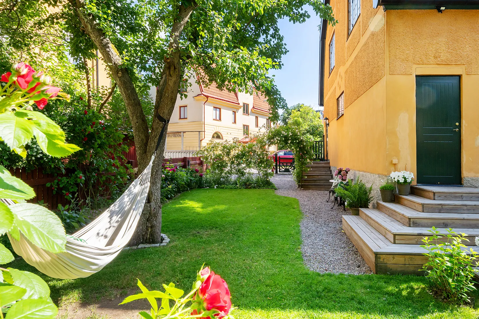 Radhus, Krokvägen 4, Gamla Enskede, Stockholm
