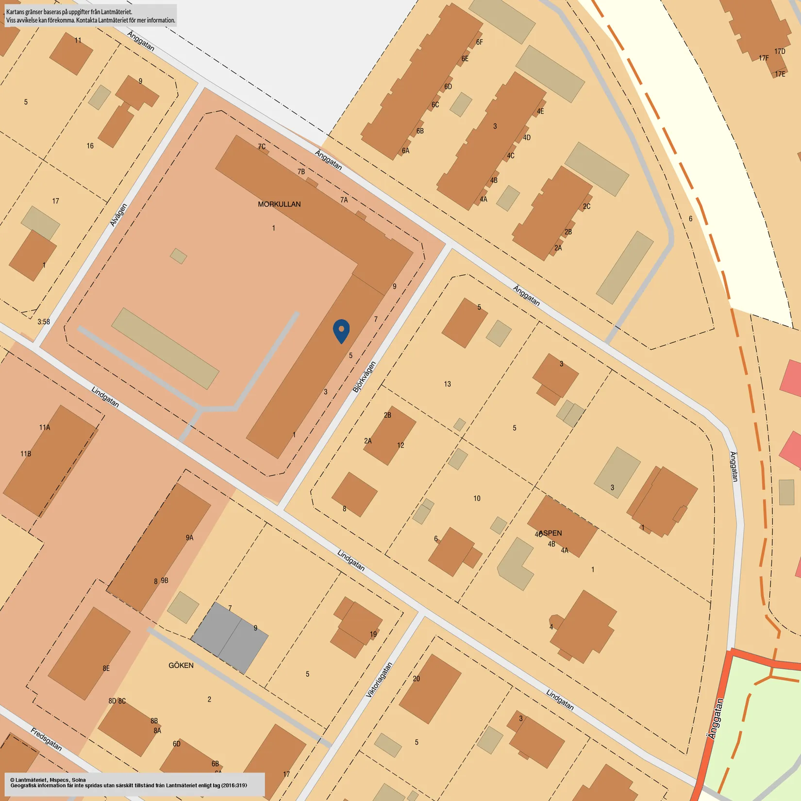 Bostadsrätt, Björkvägen 5, Centrum, Hjo