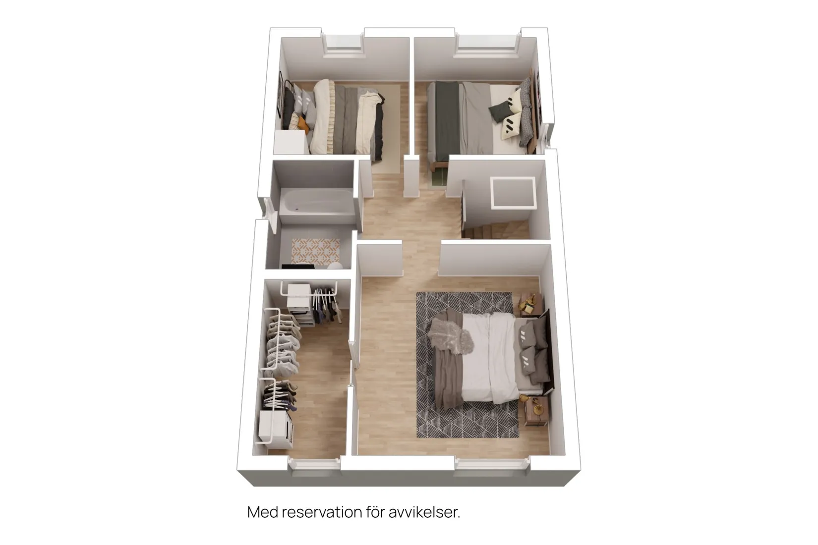 Radhus, Avenbokstigen 1, Kristineslätt, Falkenberg