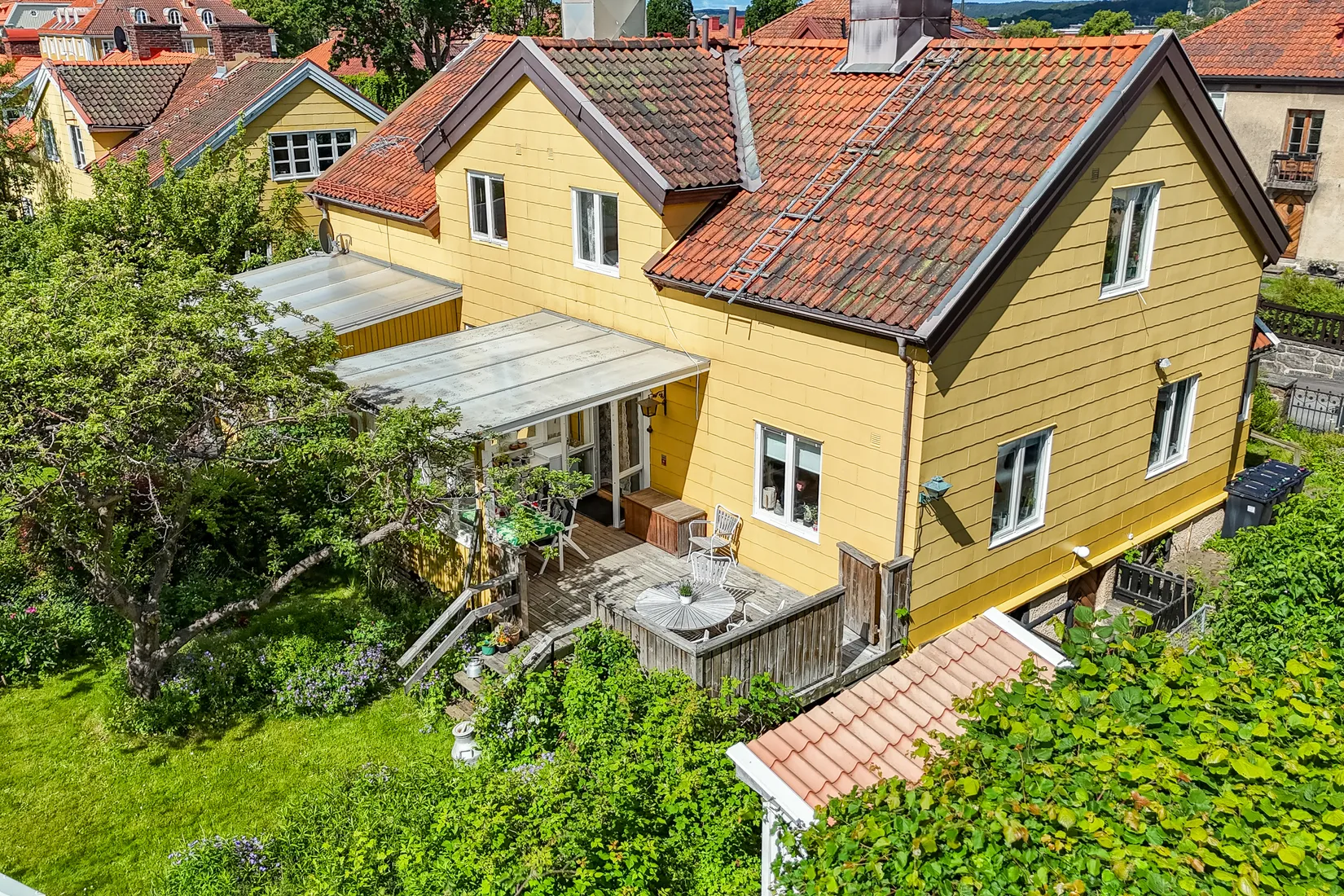 Villa, Radhus, Kungälvsgatan 27, Bagaregården, Göteborg