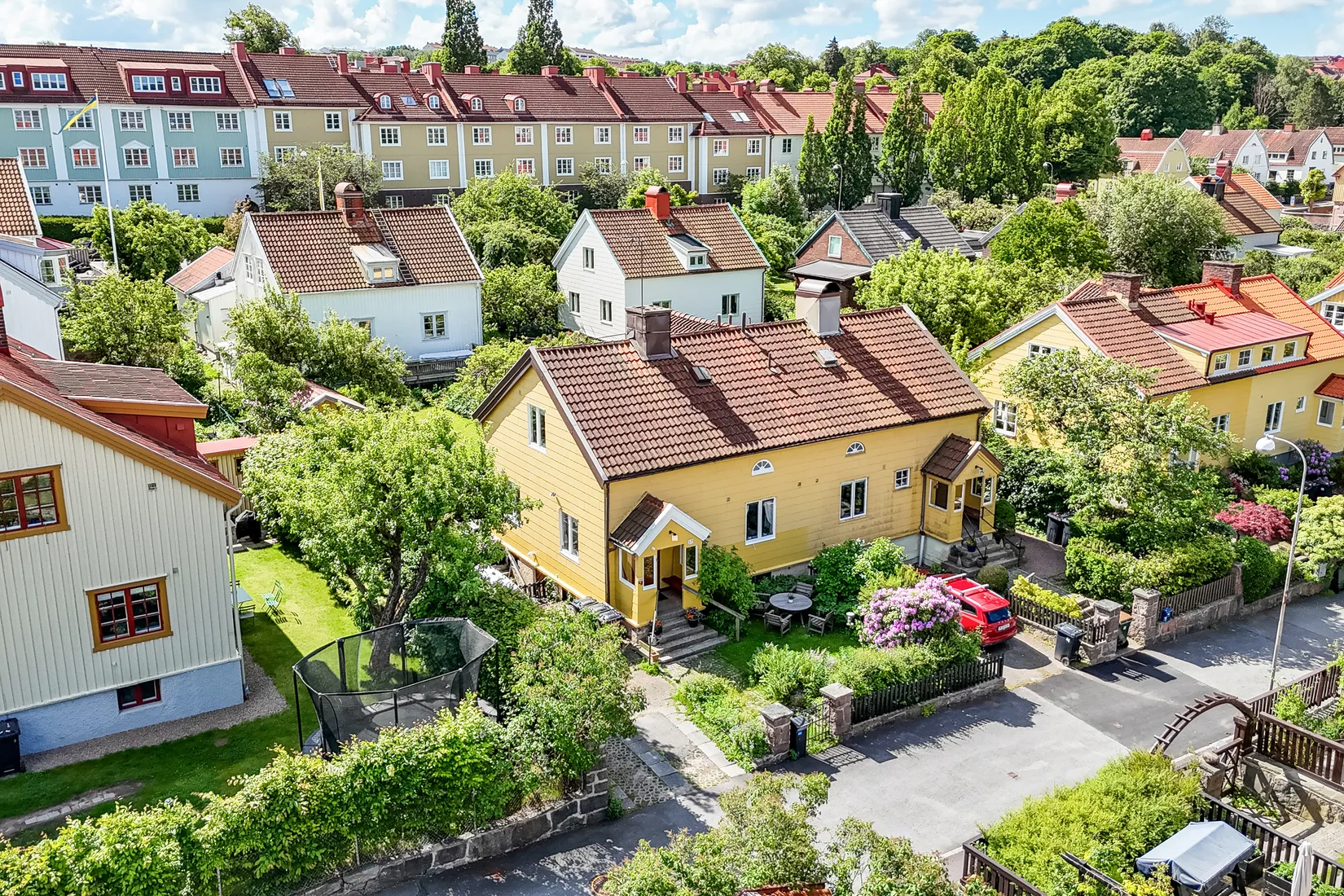 Villa, Radhus, Kungälvsgatan 27, Bagaregården, Göteborg