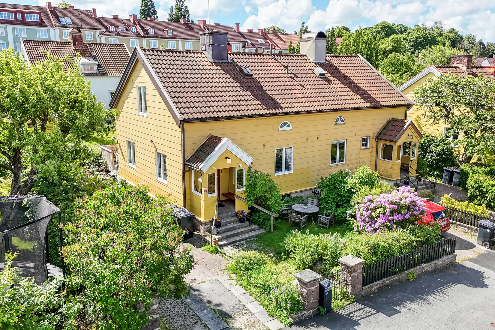 Villa, Radhus, Kungälvsgatan 27, Bagaregården, Göteborg