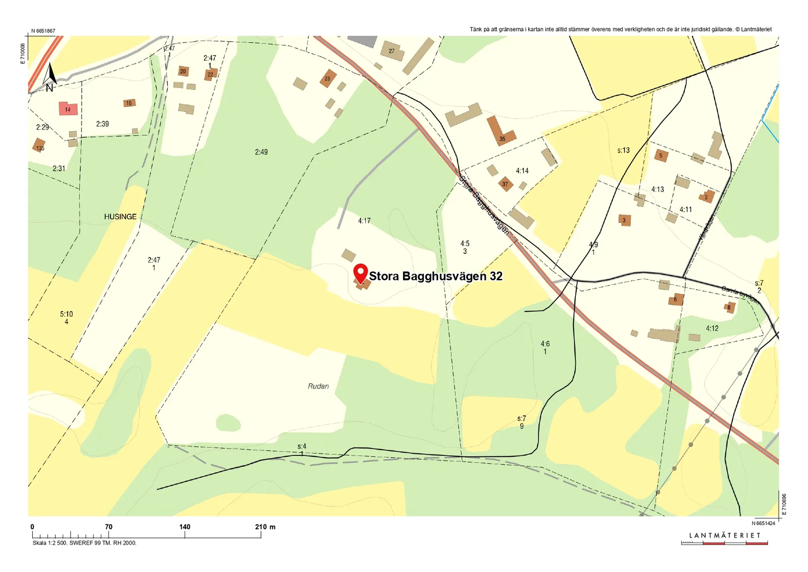 Gård/Skog, Stora Bagghusvägen 32, Norrtälje