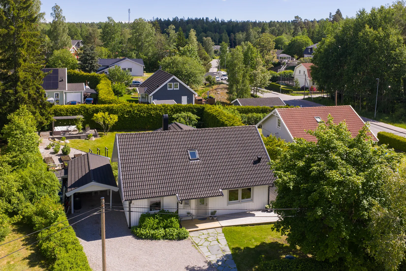 Villa, Bokvägen 34, Tullinge Trädgårdsstad, Botkyrka