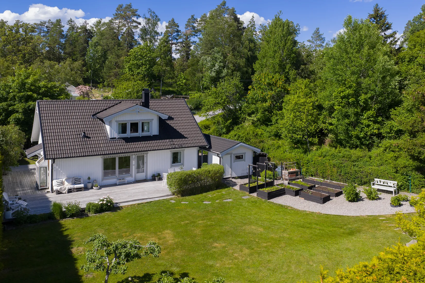 Villa, Bokvägen 34, Tullinge Trädgårdsstad, Botkyrka