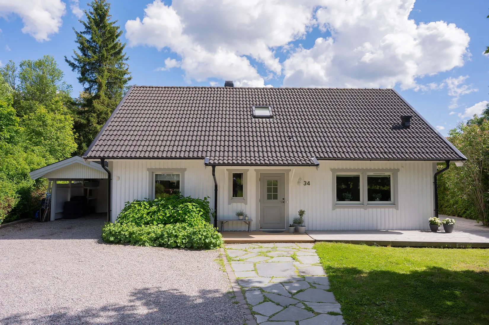 Villa, Bokvägen 34, Tullinge Trädgårdsstad, Botkyrka