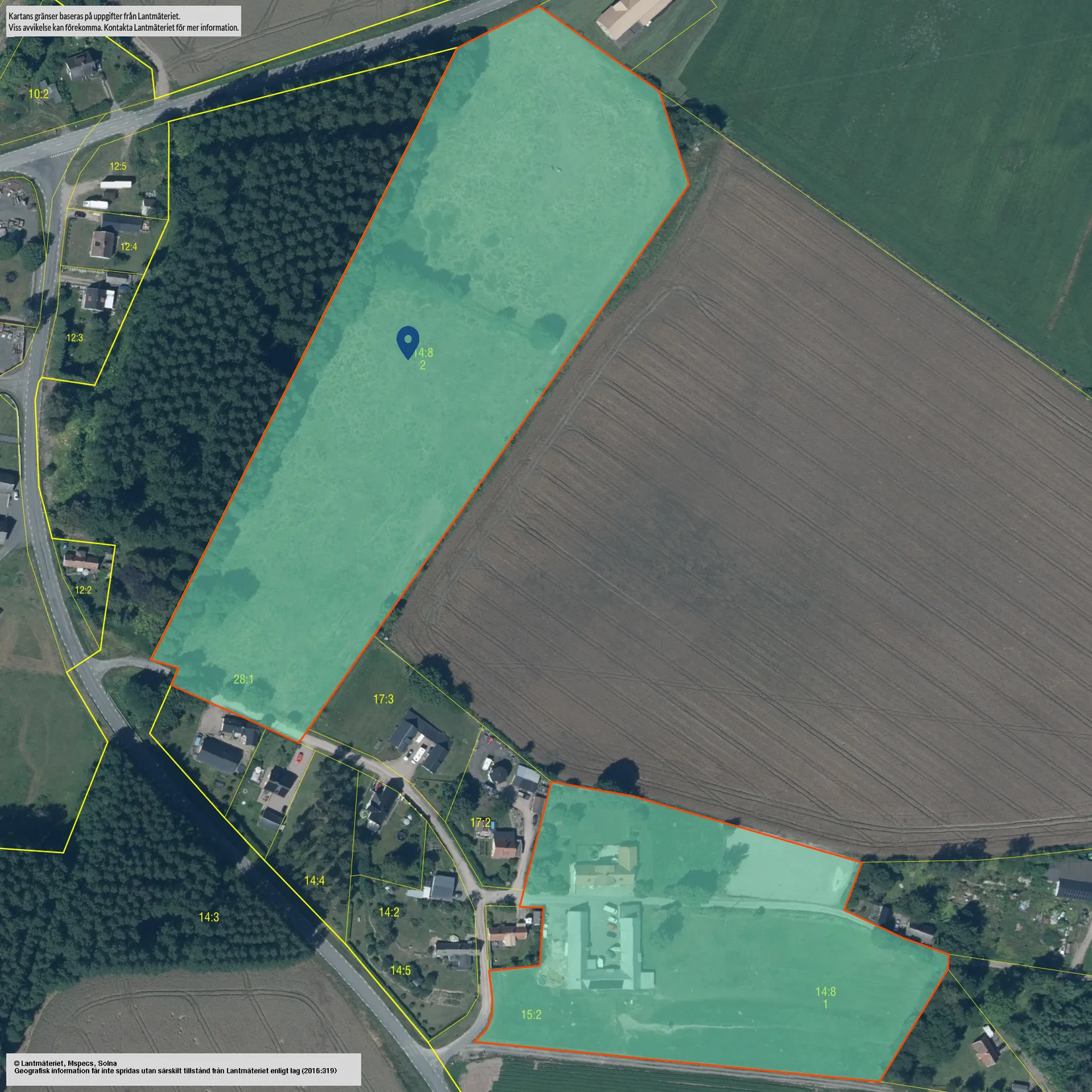Gård/Skog, Backagårdsvägen 15, Träne, Kristianstad