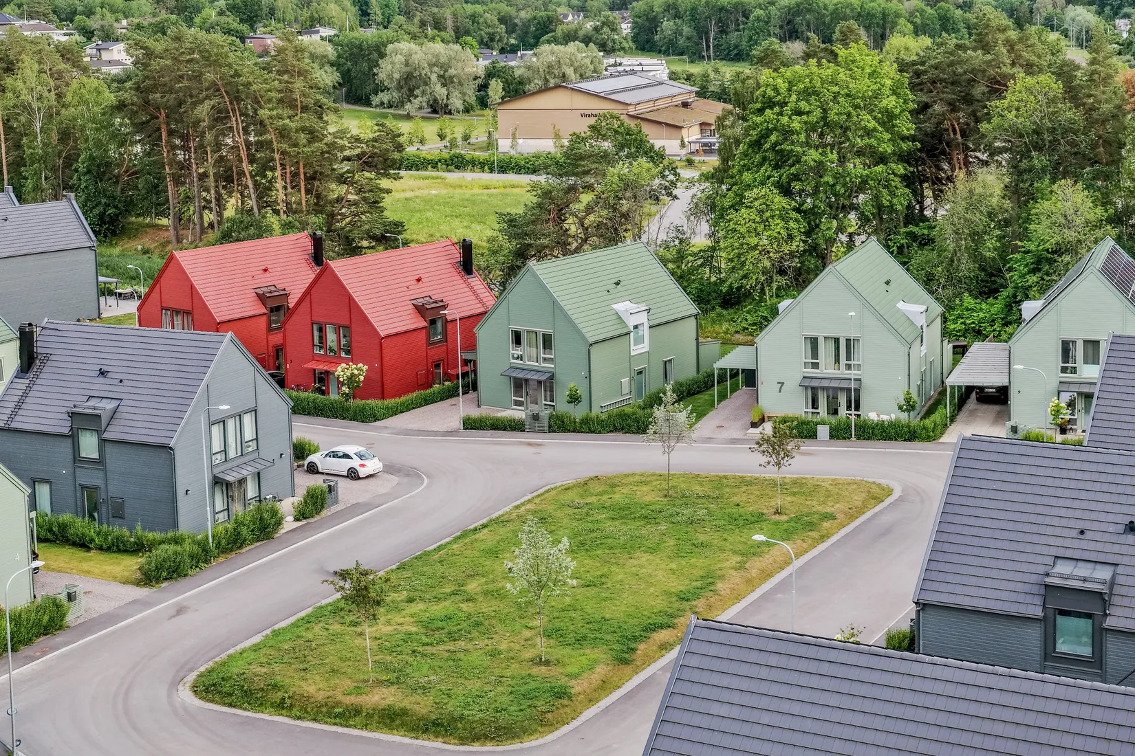 Villa, Årtaslingan 5, Wijk Oppgård, Upplands Väsby