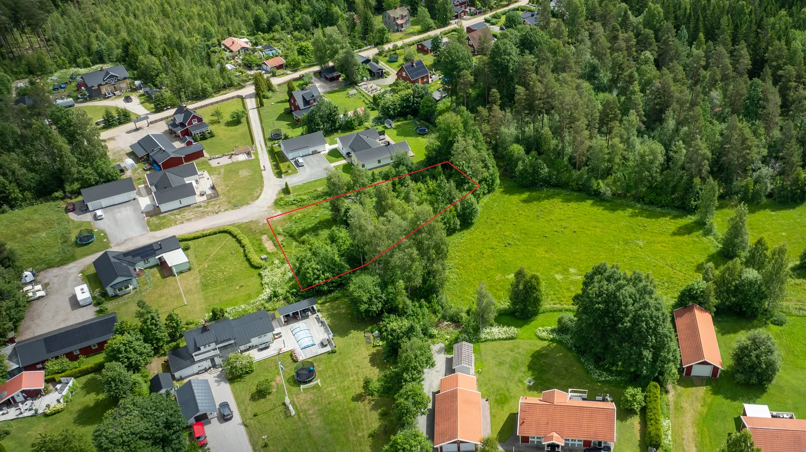 Tomt, Lundbyvägen 39, Lund, Gävle