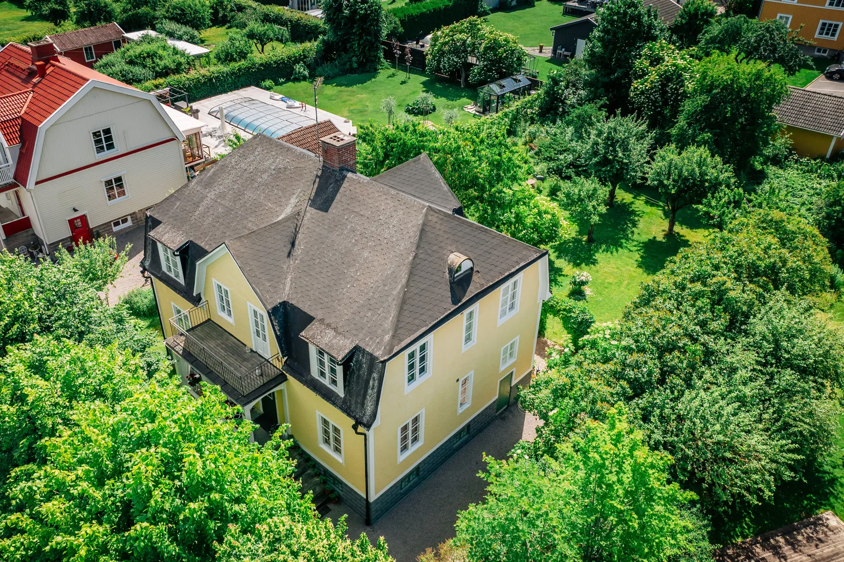 Villa, Västra Grevilligatan 4, Nyestan, Mariestad