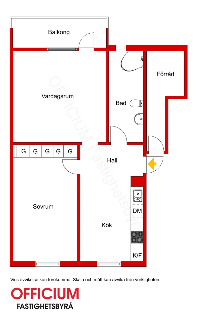 Bostadsrätt, Vetevägen 5, 6tr, Norsborg - Hallunda, Botkyrka