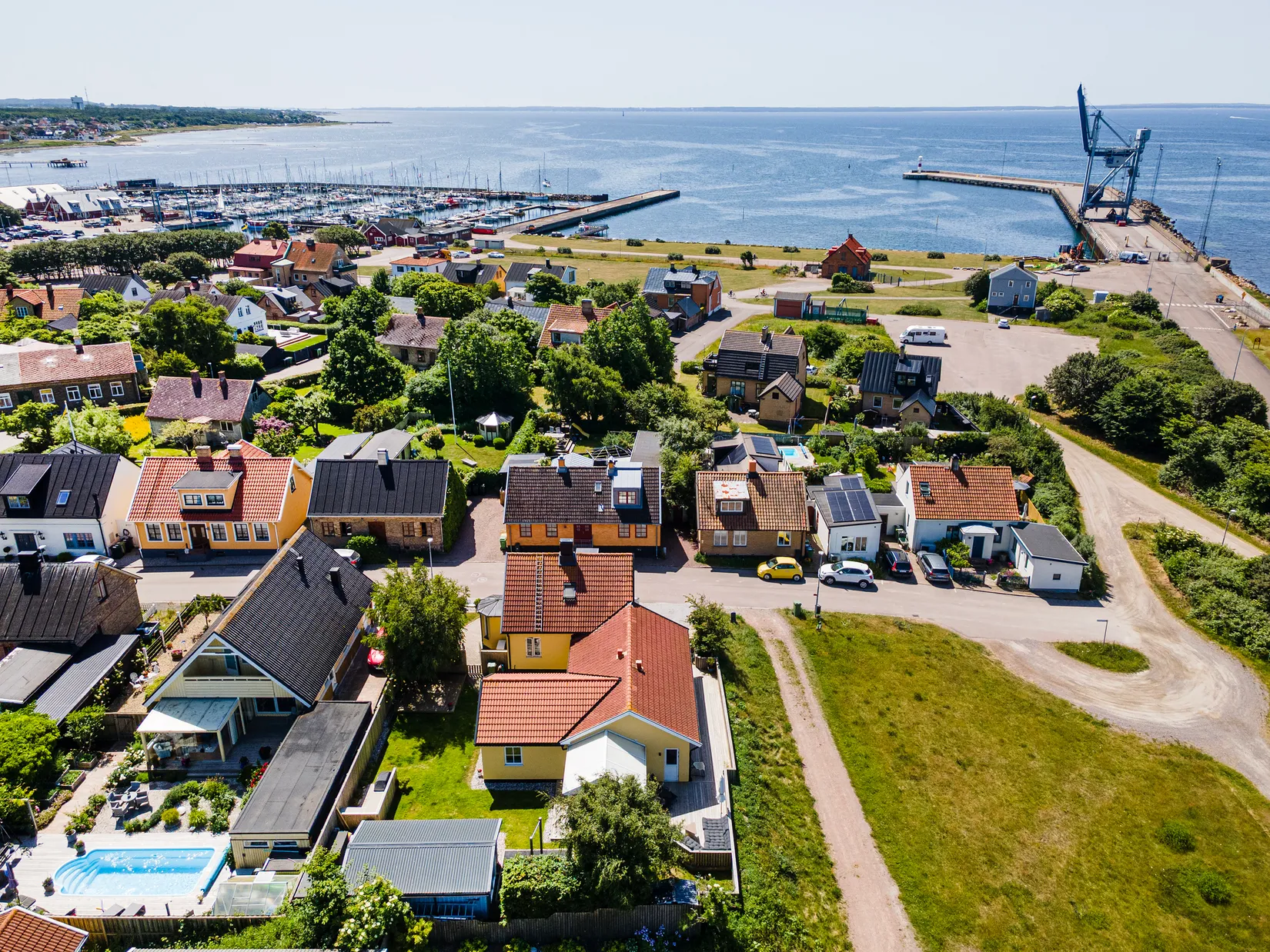 Villa, Frihamnsgatan 22, Höganäs hamnområdet, Höganäs