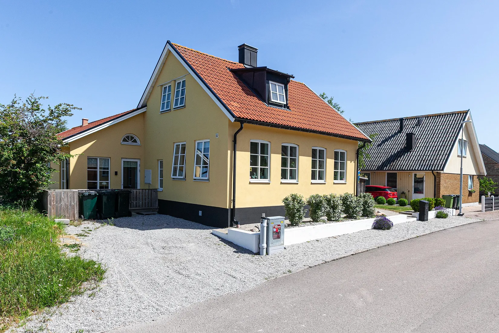 Villa, Frihamnsgatan 22, Höganäs hamnområdet, Höganäs