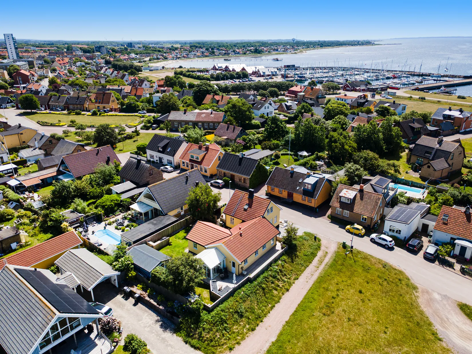 Villa, Frihamnsgatan 22, Höganäs hamnområdet, Höganäs