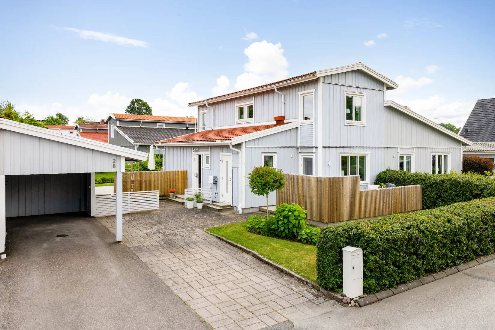 Villa, Radhus, Östra Moränvägen 28, Onsala - Presse, Kungsbacka