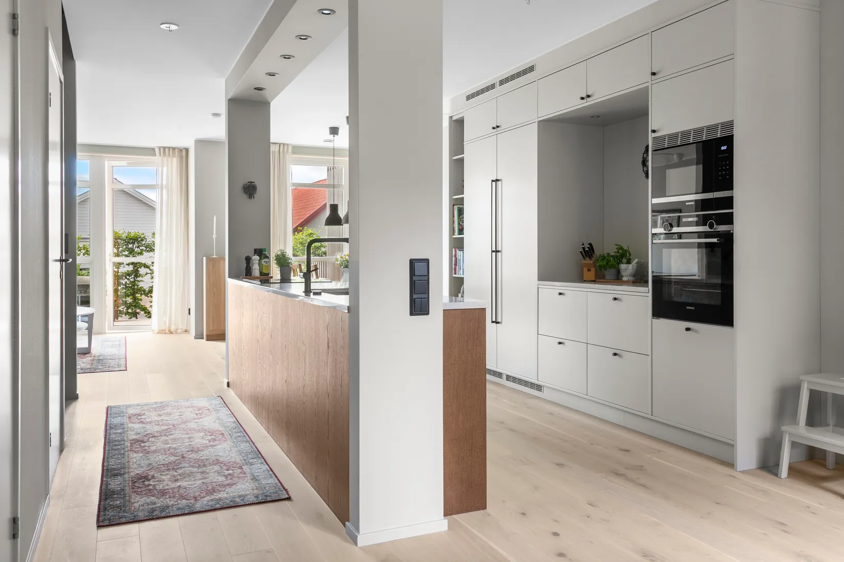 Villa, Radhus, Kyrkogårdsvägen 5E, Oskarsdal, Varberg