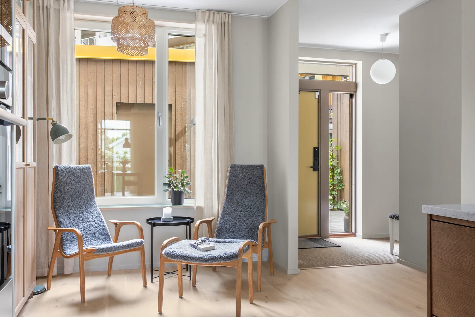 Villa, Radhus, Kyrkogårdsvägen 5E, Oskarsdal, Varberg