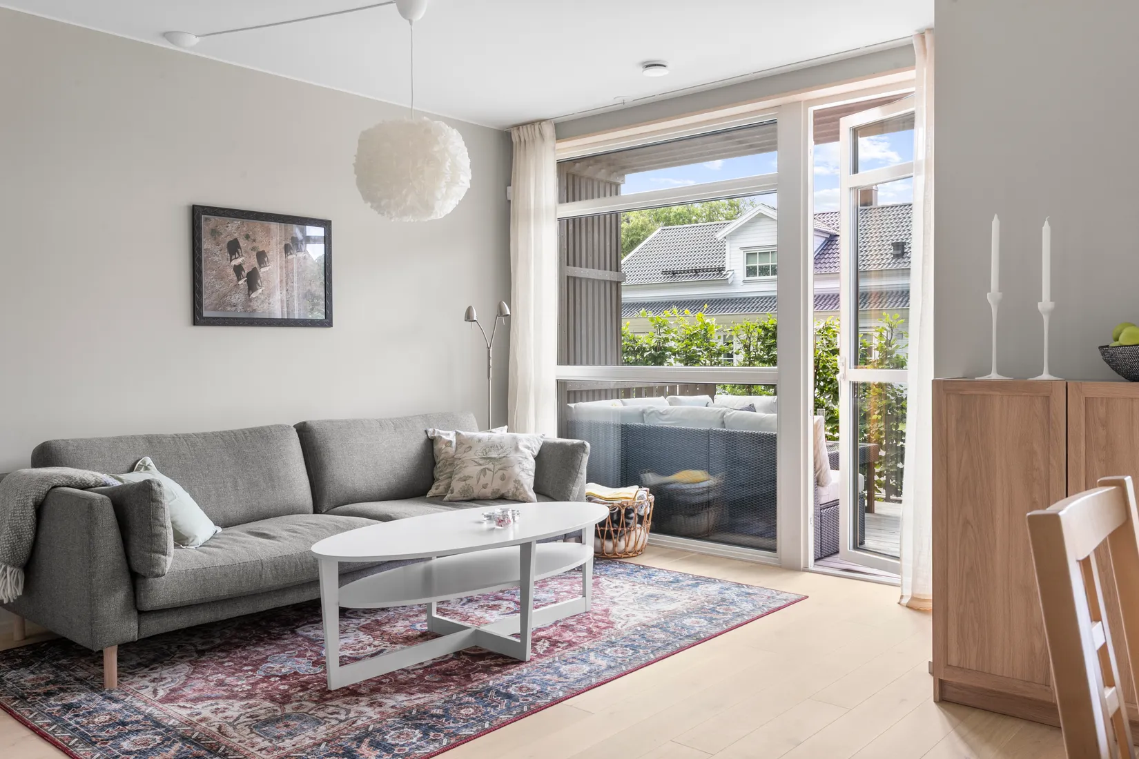 Villa, Radhus, Kyrkogårdsvägen 5E, Oskarsdal, Varberg