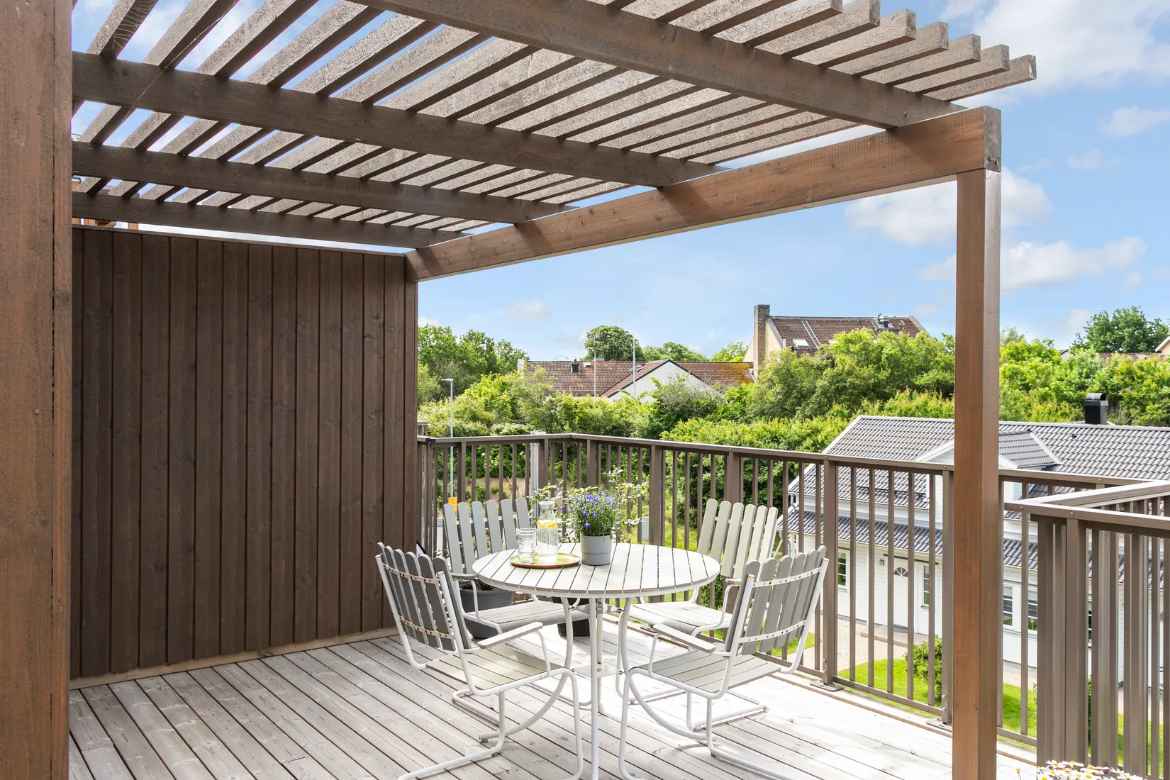 Villa, Radhus, Kyrkogårdsvägen 5E, Oskarsdal, Varberg
