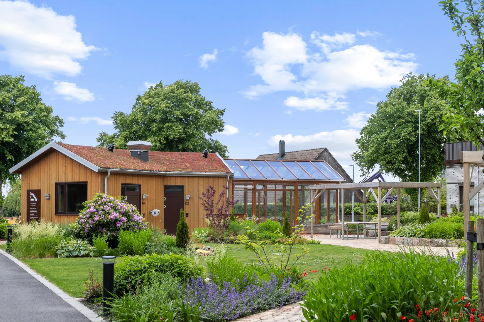Villa, Radhus, Kyrkogårdsvägen 5E, Oskarsdal, Varberg