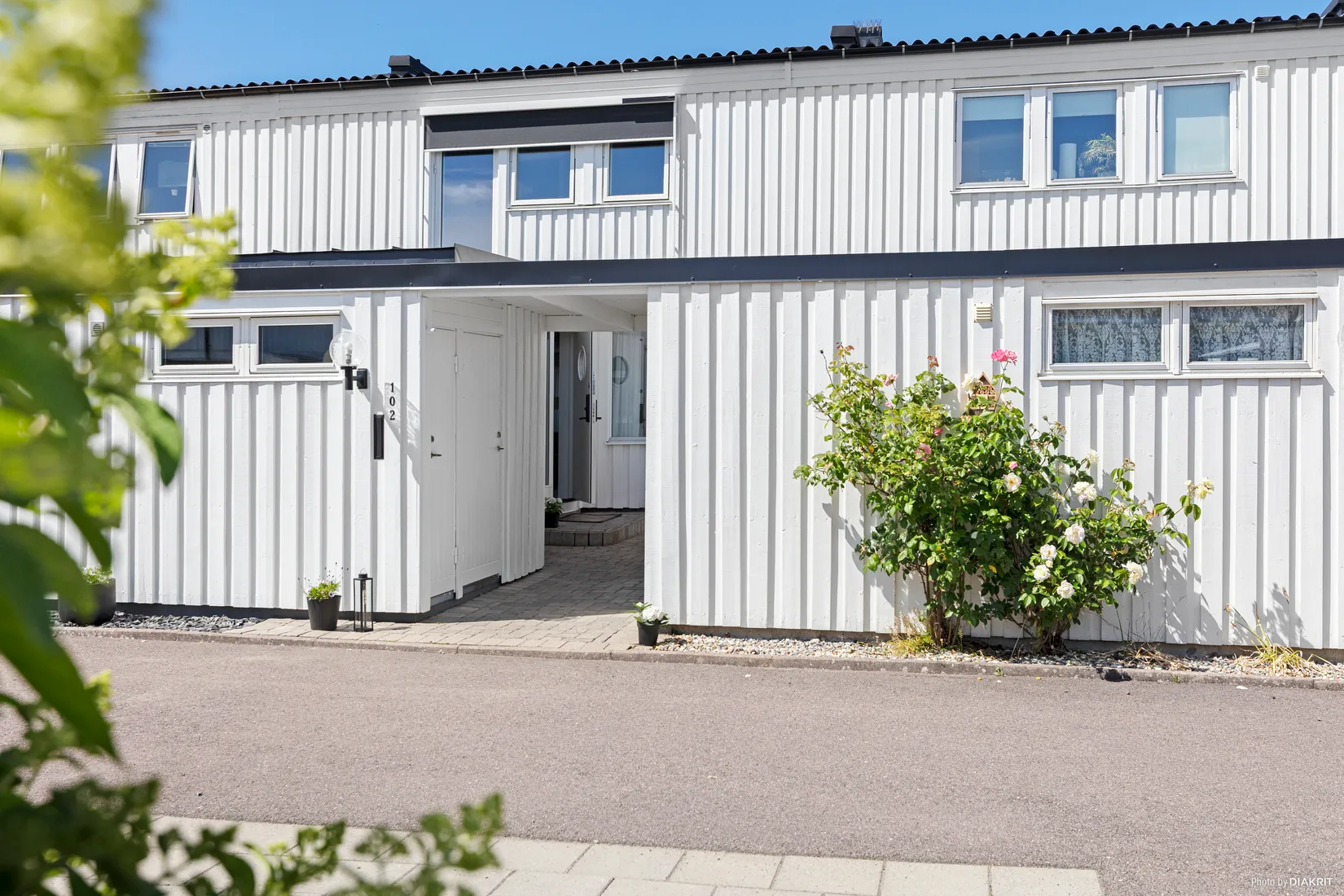 Villa, Radhus, Vallhamnsgatan 102, Näset, Göteborg