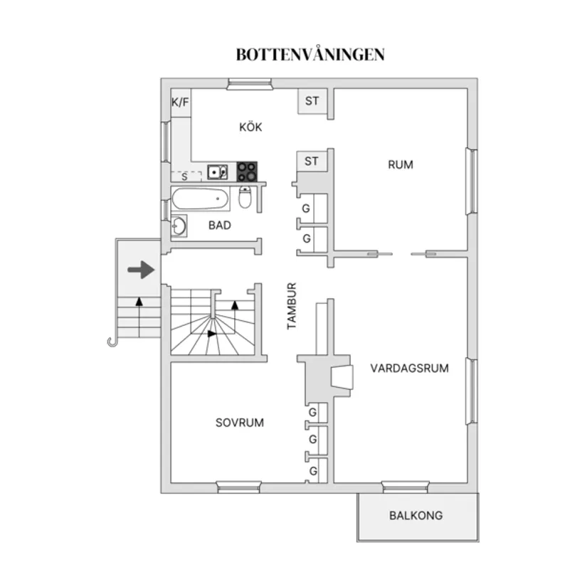 Villa, Randgatan 2, Torpa, Jönköping